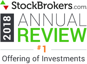 Interactive Brokers reviews: 2018 Stockbrokers.com Awards - rated #1 in 2018 for Offering of Investments