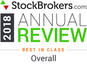 Interactive Brokers reviews: 2018 Stockbrokers.com Awards - rated Best in Class Overall in 2018