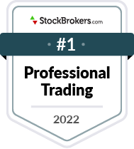 Clasificado número 1 en negociación profesional según StockBrokers.com 2022