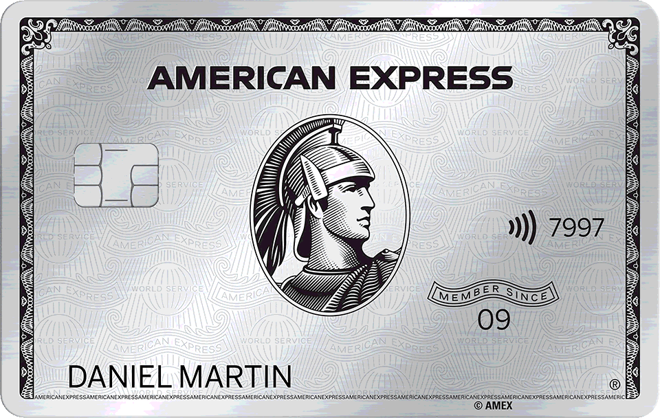  Cartão Platinum da American Express